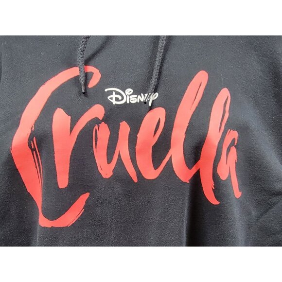 Disney Cruella Movie Promo Hoodie Size XL Sweatshirt Rare - Picture 6 of 10